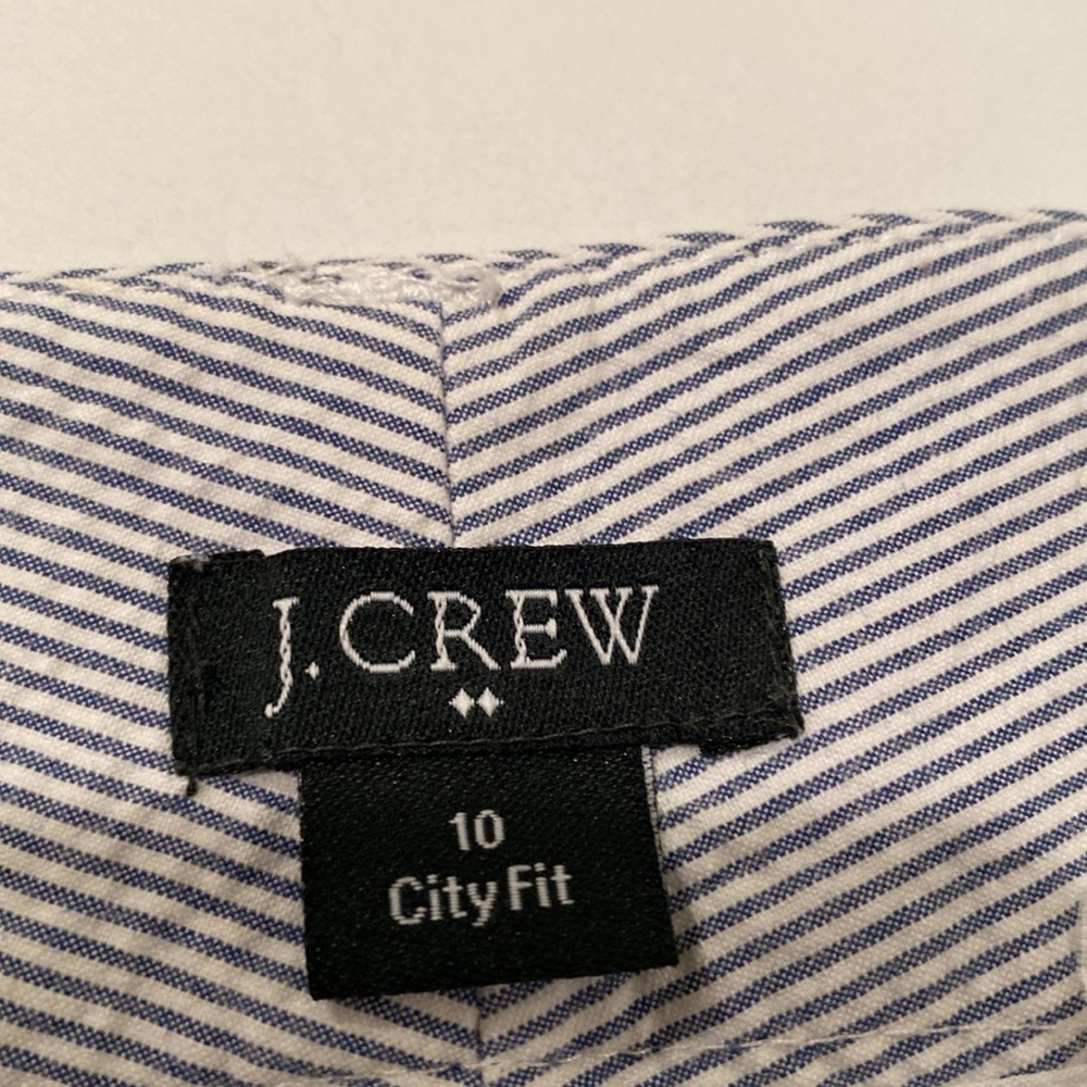 EUC J. Crew Women’s Size 10 City Fit Bermuda Shorts - Picture 2 of 10